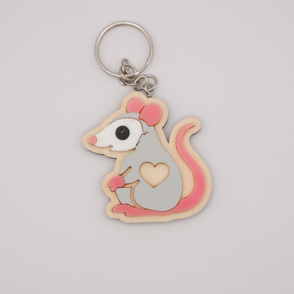 Portachiavi personalizzato (6x)