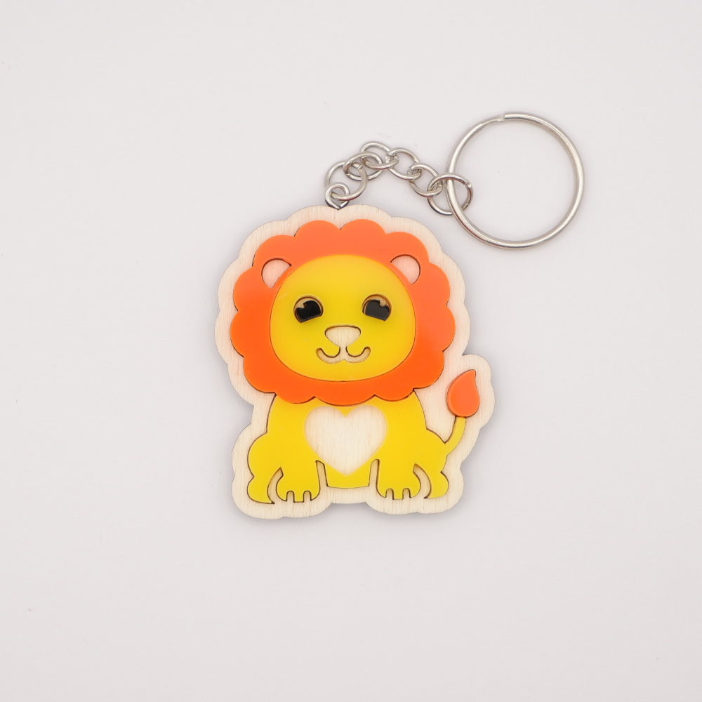 Portachiavi personalizzato (6x)